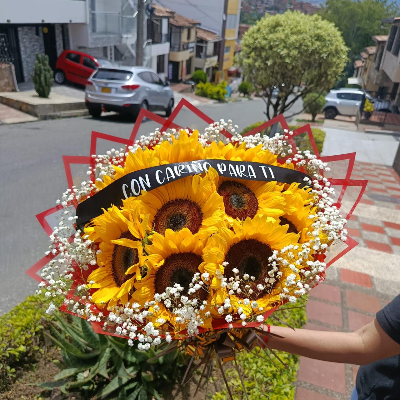BOUQUETE DE GIRASOLES