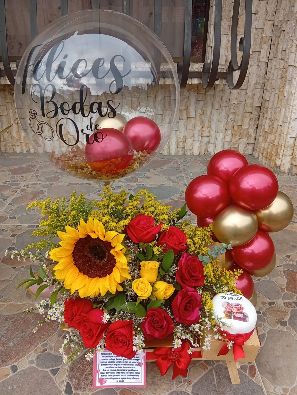 bandeja  flores girasoles