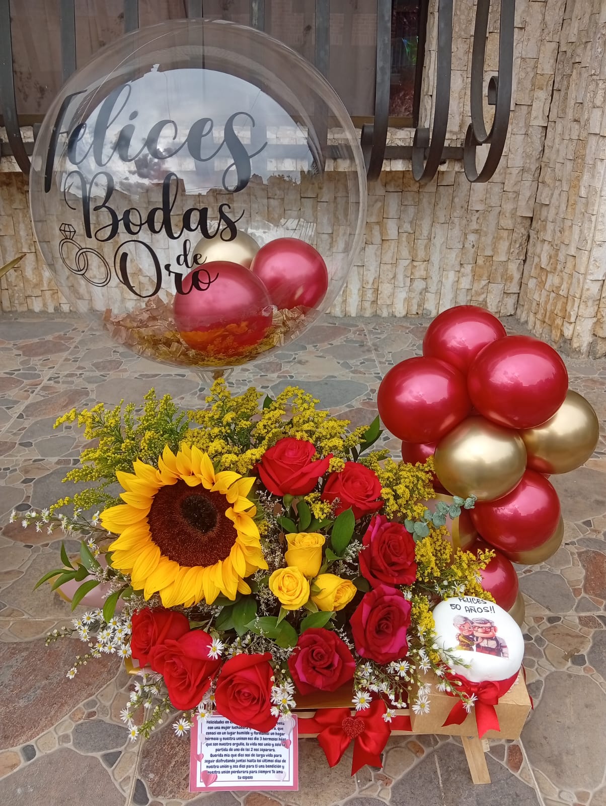 bandeja  flores girasoles