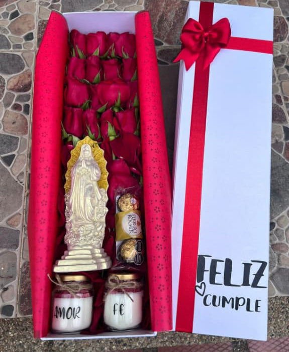 CAJA LUJO VIRGEN